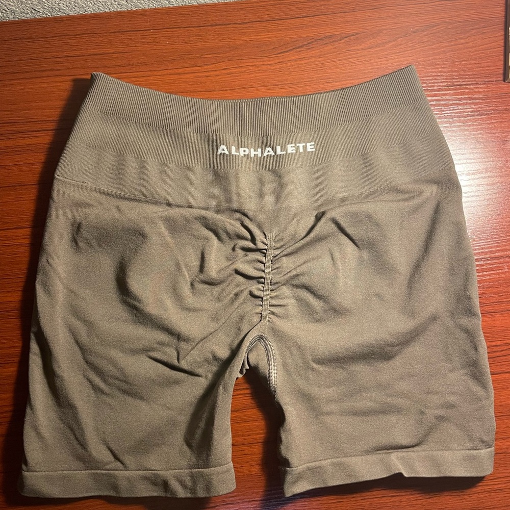 Alphalete Women's Tan Shorts